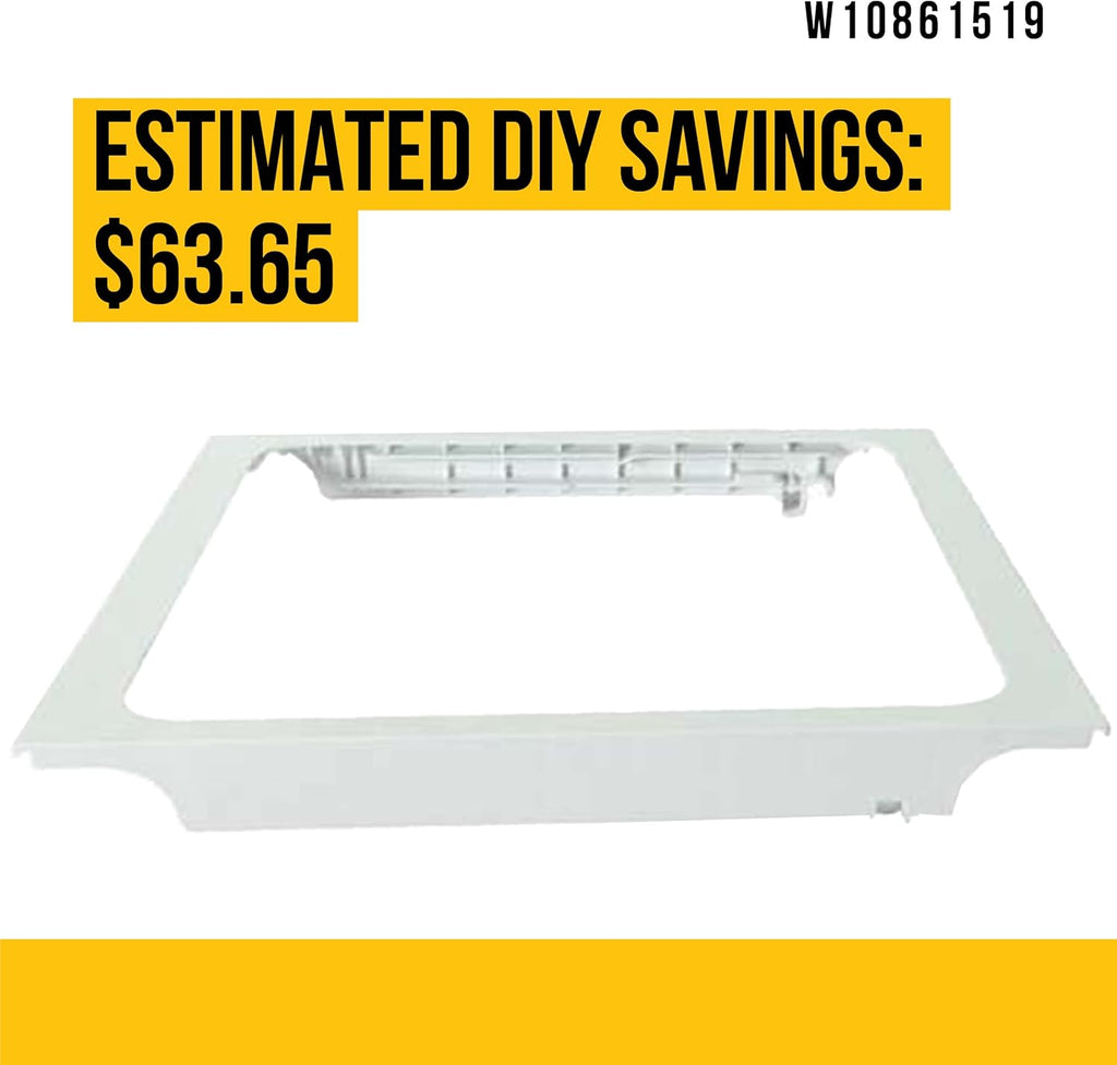 Deli Drawer Hanger Shelf White Compatible With Whirlpool Refrigerator F83047