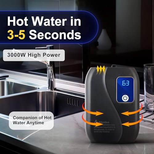Mini Tankless Wall-Mounted Electric Water Heater Under Sink Q958