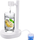 Water Dispenser for 5 Gallon Bottle, Intelligent Desktop Water Bottle Dispenser, Automatic Water Pump for Universal Bottle, Wireless Water Jug Dispenser Suitable for Home, Office, Outdoor