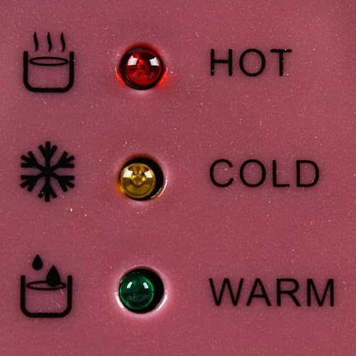 Water Cooler Dispenser Hot and Cold, 3 Temperature Settings, Top Loading, for Home Office H7905
