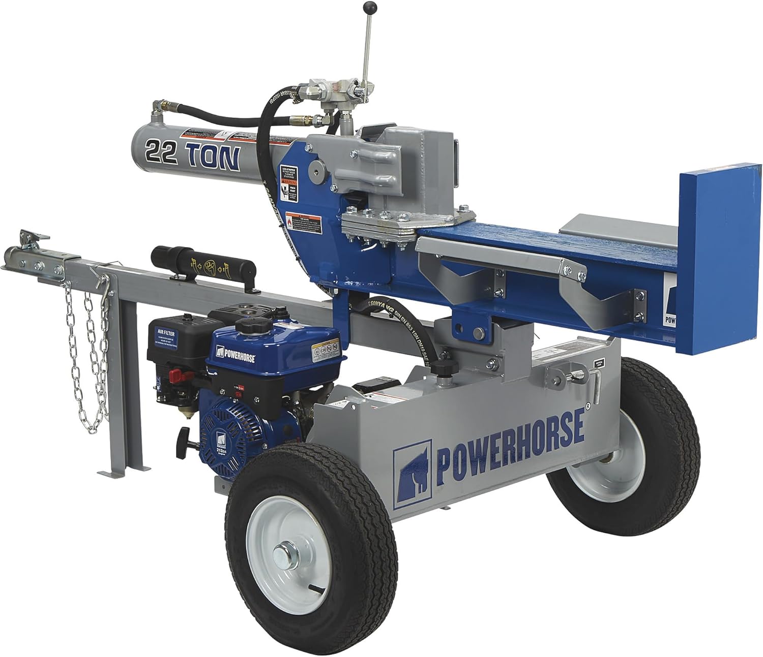 Powerhorse Horizontal/Vertical Log Splitter 22 Ton M1488