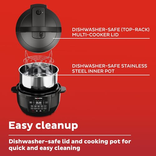 Instant Pot Rio Wide Base Programmable Pressure Cooker U442