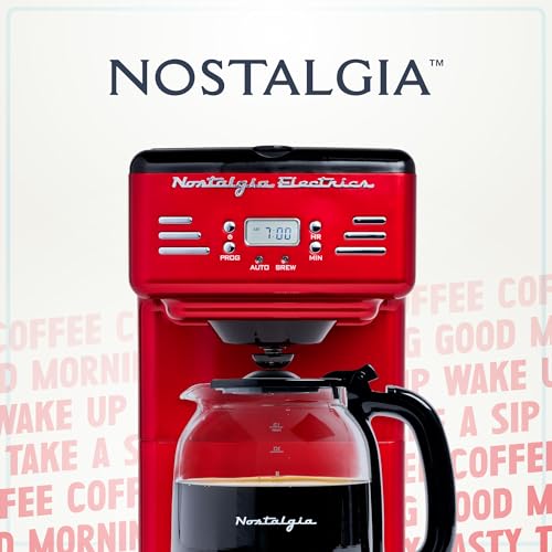 Nostalgia Retro 12-Cup Programmable Coffee Maker P21494
