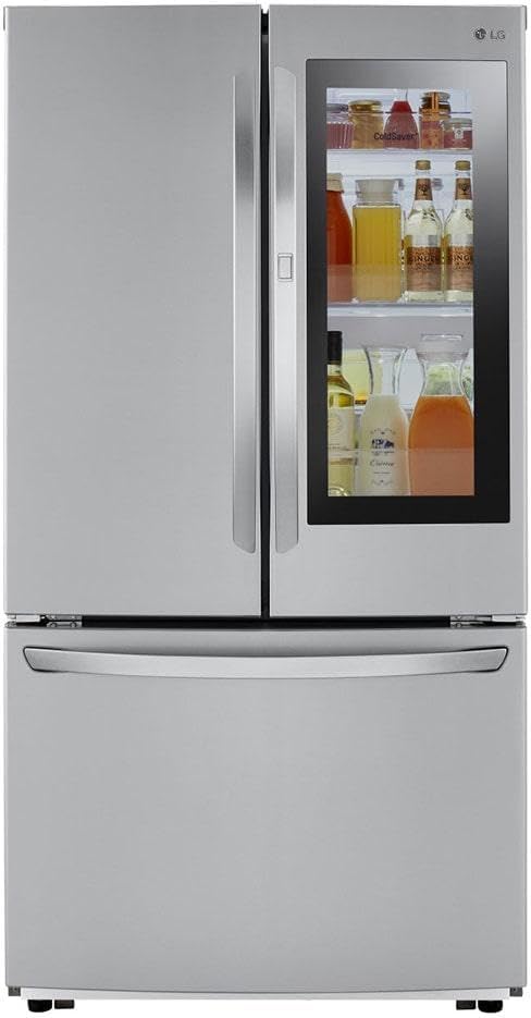 LG LFCS27596S 27 Cu.Ft. Door-in-Door InstaView French-Door Refrigerator (2019)
