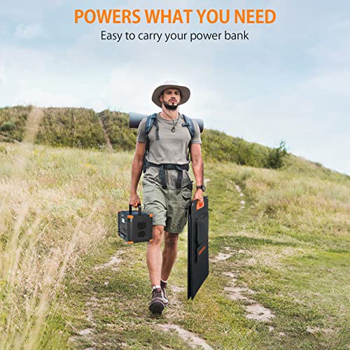 GRECELL Portable Power Station 1000W with Solar Panel X694