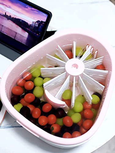 bacion Fruit Washer Cleaner Spinner with Self-Draining System BD-10507 X98994