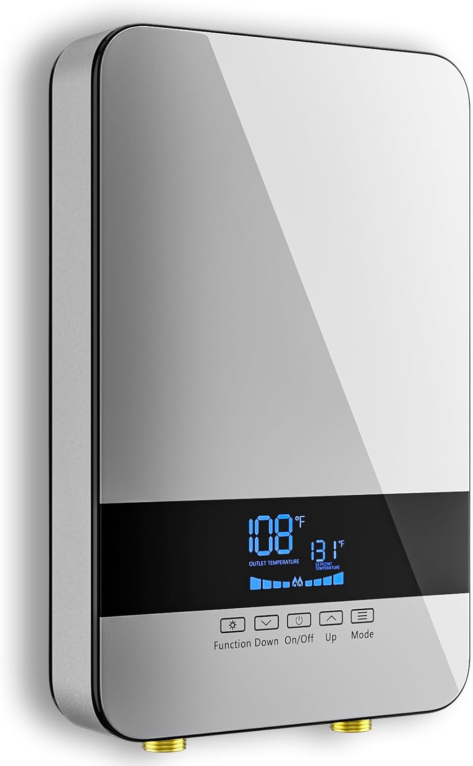 Tankless Water Heater Electric,8.5KW 240V Point of Use On Demand Hot Water Heater,Instant Hot Water Heater Under Sink with Digital Display,Wall Mounting Fitting Electric Water Heater