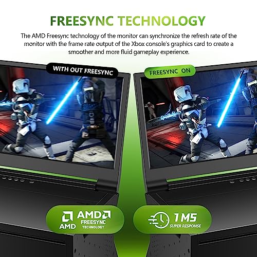 G-STORY 12.5'' Portable Monitor for Xbox Series X/S, 4K IPS, HDR, Dual HDMI V87693