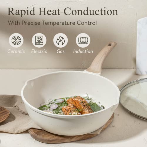 CAROTE Non Stick Cookware Set A408