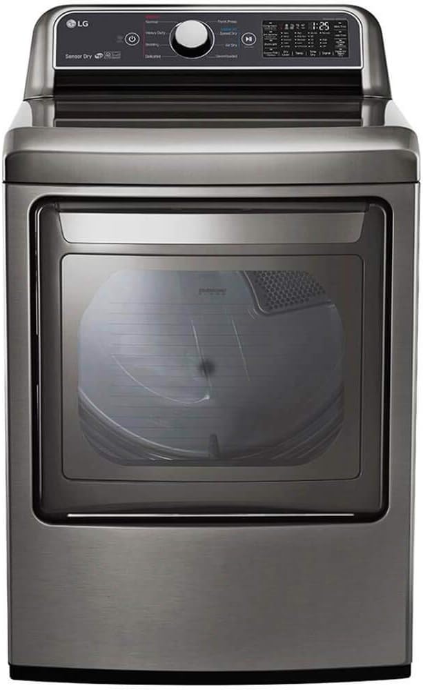 LG DLE7300VE 7.3 CF Electric Dryer EasyLoad Door ThinQ