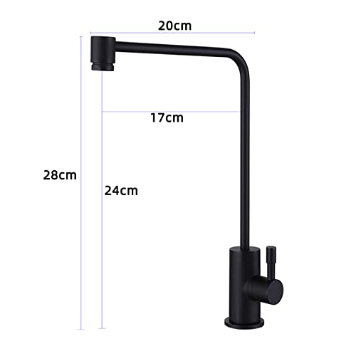 Chrome Kitchen Faucet 360 Single Cold Drinking Water Faucet G142