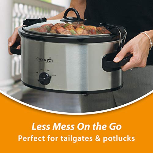 Crock-Pot Cook and Carry Portable Manual Slow Cooker E3052