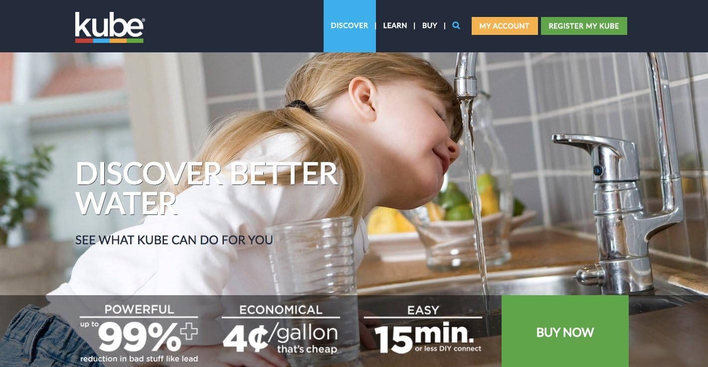 Kinetico KUBE Water Filtration System Z580361