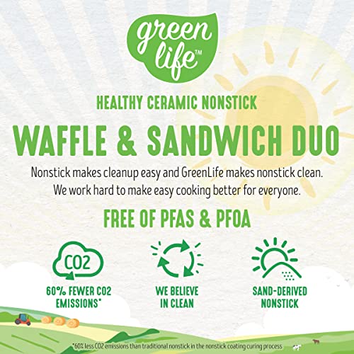 GreenLife Sandwich Maker S2130