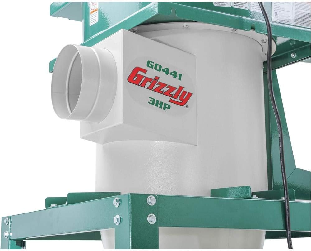 Grizzly Industrial G0441 3 HP Cyclone Dust Collector W763141