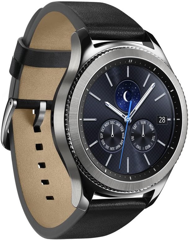 Samsung Gear S3 Classic Smartwatch SM-R770 with Leather Band, Silver B4434