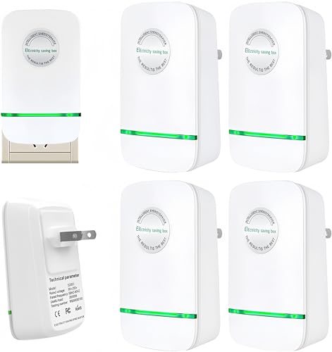 Pro Power Save,Energy Saving Device,2024 New Upgraded Stop Watt Energy Saving Device,Pro Power Saver Electricity Saving Device Save Electricity Saving Box US Plug 90V-250V 30KW