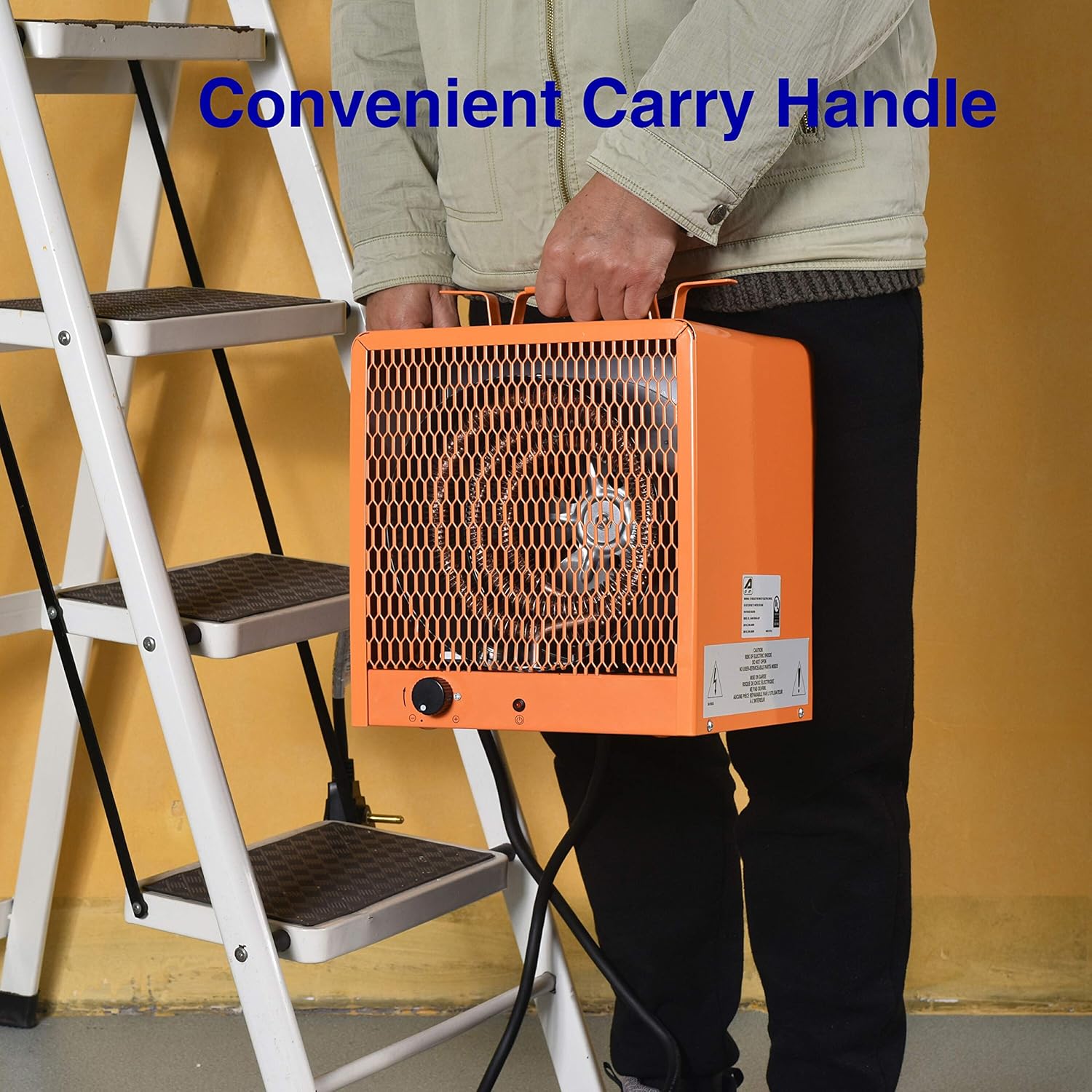 Industrial Heater 240V 4800W Portable Garage Electric Heater with Thermostat Y201232