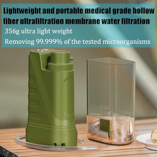 Portable Water Filter for Hiking Backpacking and Emergency M3294