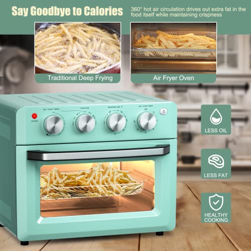 SIMOE Retro Air Fryer Toaster Oven P92392