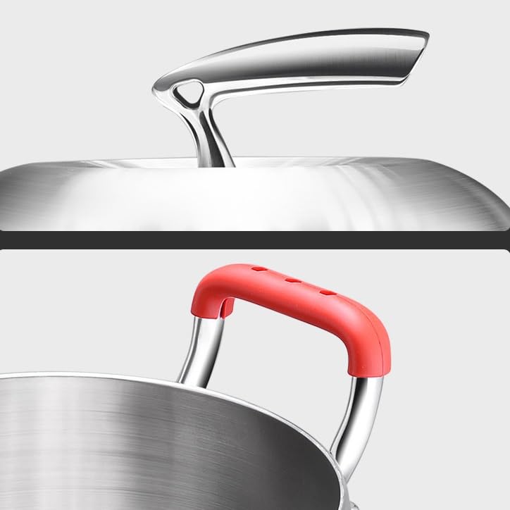 LNYHLXS Stainless Steel Stock Pot with Lid G4013
