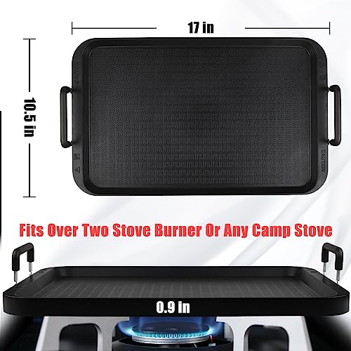 Flat Top Griddle for Stovetop, Non-Stick Camping Cookware G488513