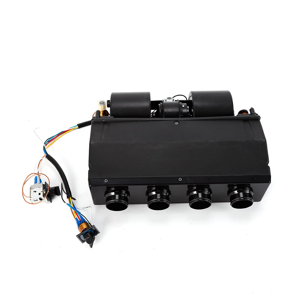 A/C Under-Dash Evaporator Unit Universal 12V Car Underdash 3-Speed A/C Air Conditioning Evaporator Heating+Cooling Unit