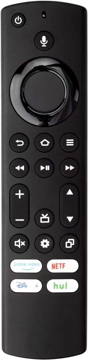 New Replacement Voice Remote Control for Insignia TVs, Toshiba TVs, Pioneer TV, AMZ TV Cube and AMZ Omni TVs, 4-Series TVs.