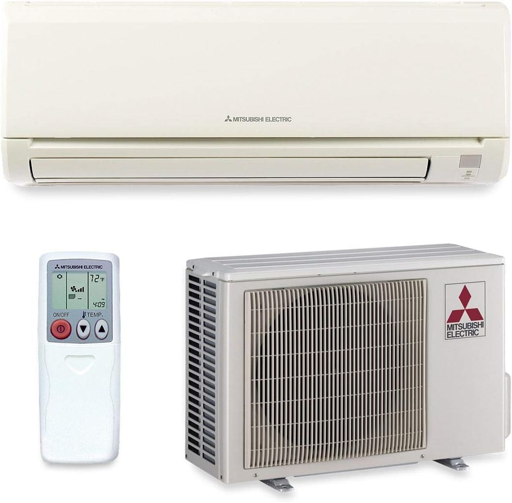Mitsubishi MZ-GL15NA - 15,000 BTU 21.6 SEER Wall Mount Ductless Mini Split Air Conditioner Heat Pump 208-230V