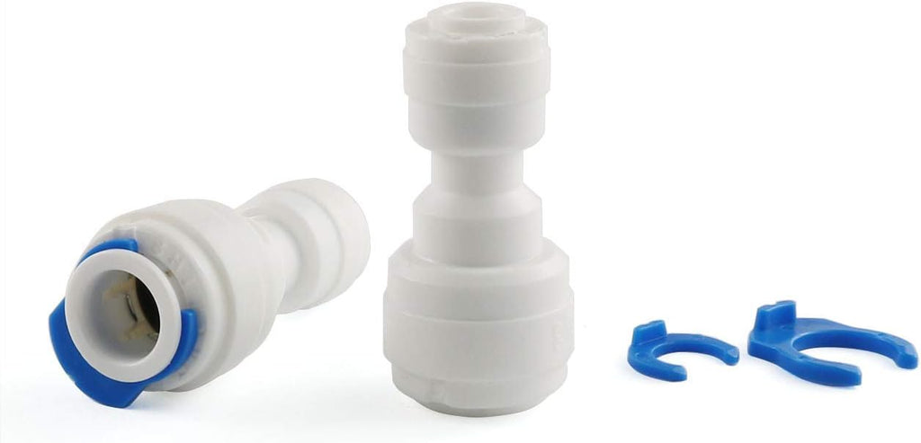E-outstanding Quick Straight Connector 5PCS 1/4 to 3/8 inch OD for RO Water Systems M441586