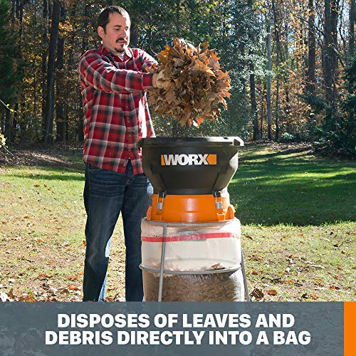 WORX WG430 13 Amp Foldable Electric Leaf Mulcher I68189