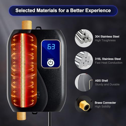 Mini Tankless Wall-Mounted Electric Water Heater Under Sink Q958
