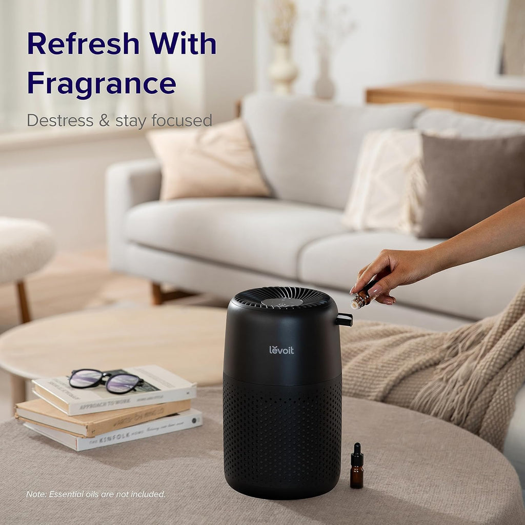 LEVOIT Air Purifier for Bedroom Home, 3-in-1 HEPA Filter with Fragrance Sponge N10841