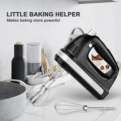 Lord Eagle Electric Hand Mixer 300W 5-Speed with Storage Case, White L72252