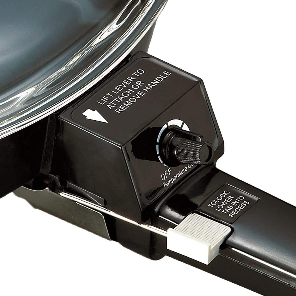 Brentwood SK-45 6" Non-Stick Electric Skillet with Glass Lid, Black M44417