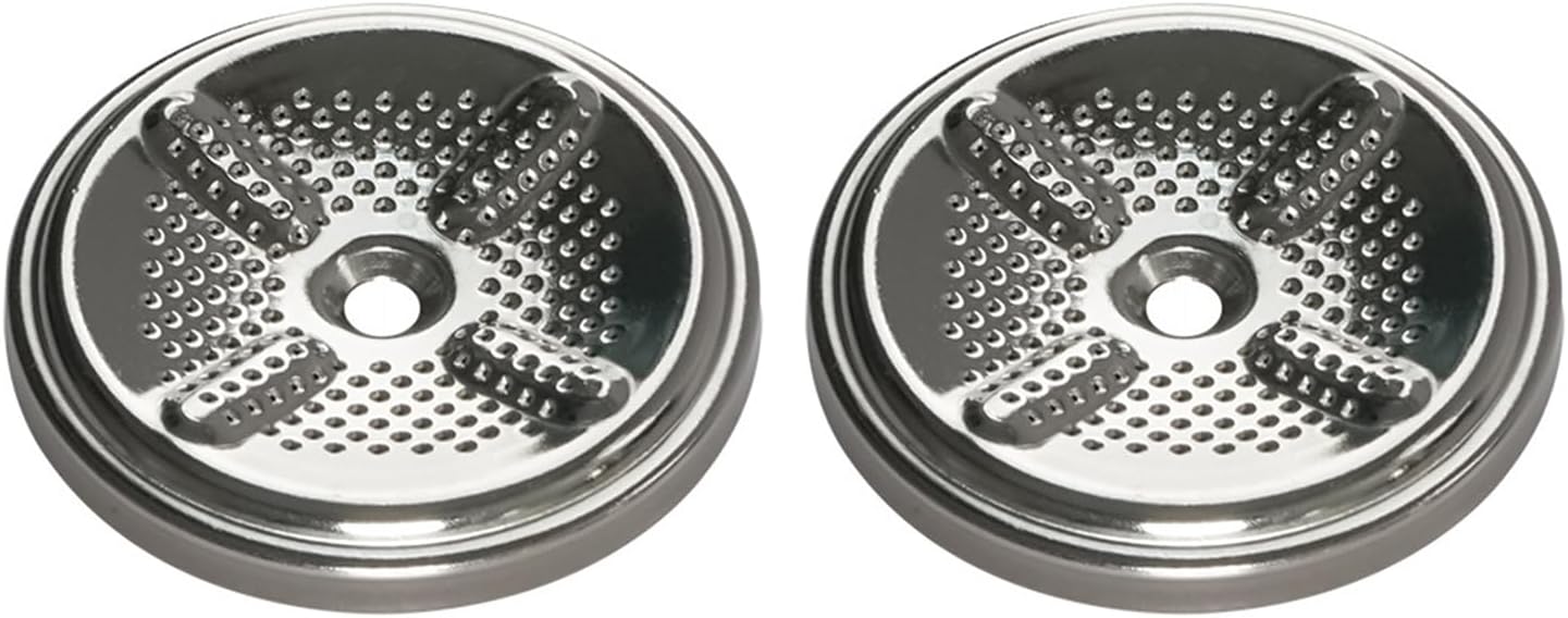 Stainless Steel Round Coffee Filter Basket for Coffee Machines (Pack of 2) X48646
