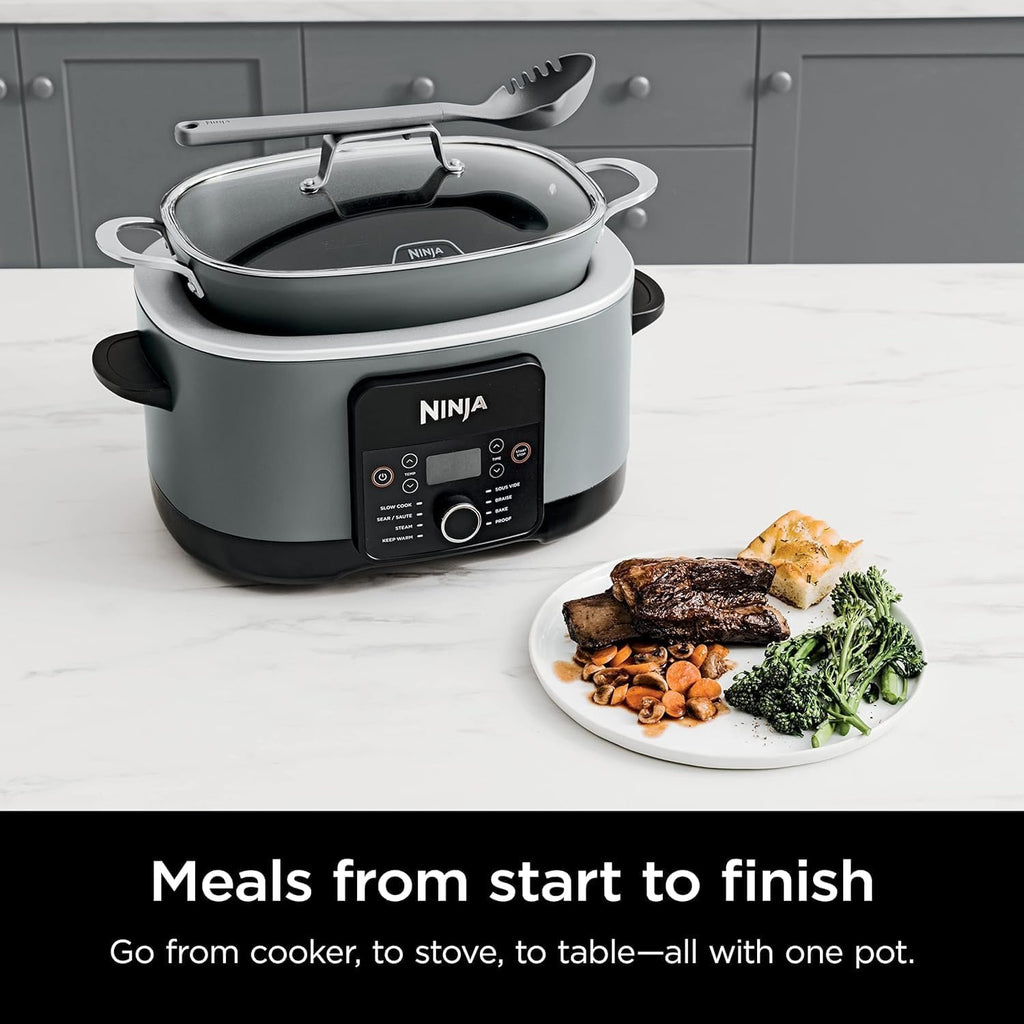 Ninja MC1001 Foodi PossibleCooker PRO 8.5 Quart Multi-Cooker with Nonstick Oven Safe Pot X868678
