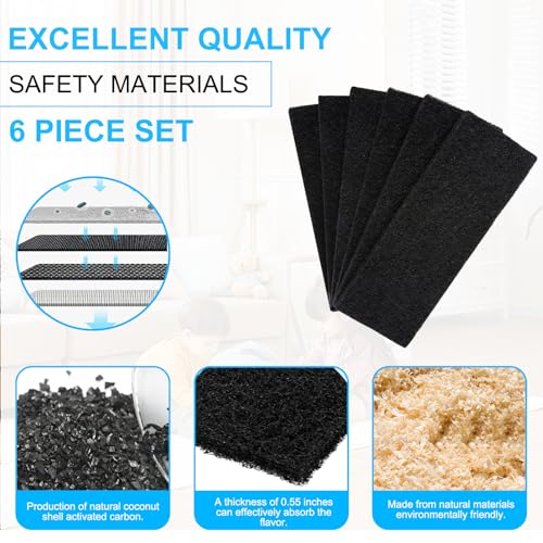 Replacement Filters for Litter-Robot 4, Activated Charcoal Cat Litter Box N392705