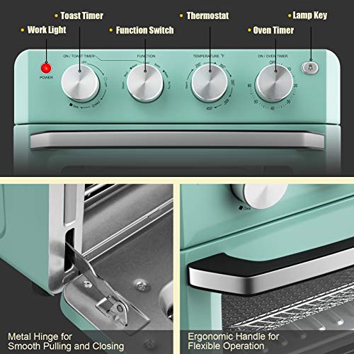 SIMOE Retro Air Fryer Toaster Oven P92392