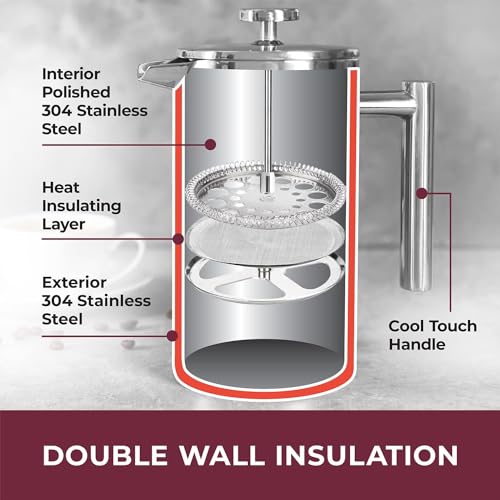 French Press Coffee Maker V6270