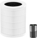 KJ402F-RF Replacement filter Compatible with Crecolife Air Purifier, Also Compatible with Zendar KJ402F Air Purifier, H13 3-Stage Filtration Activated carbon Air Clean Dust VOCs