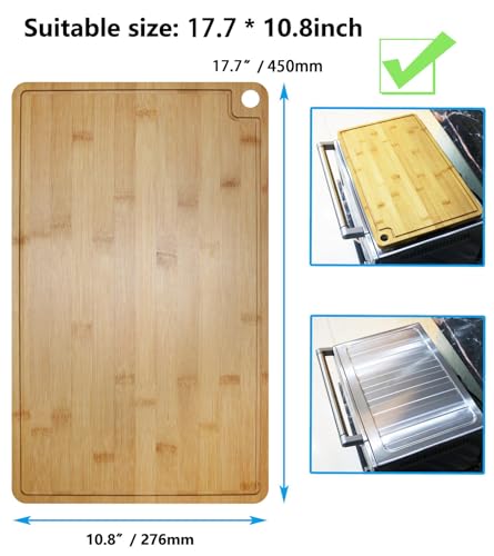 Butcher Block Cutting Board for Breville Smart Oven Pro Air Fryer G23454
