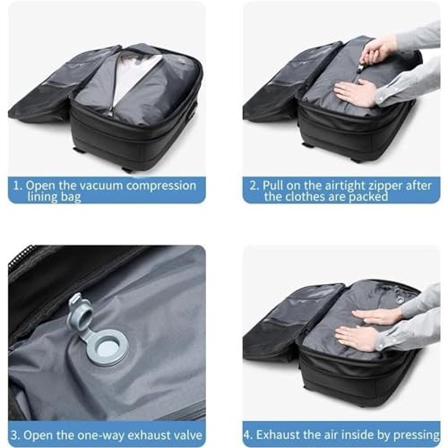 Vacpack Backpack Expandable Anti Theft Travel Backpack L9381