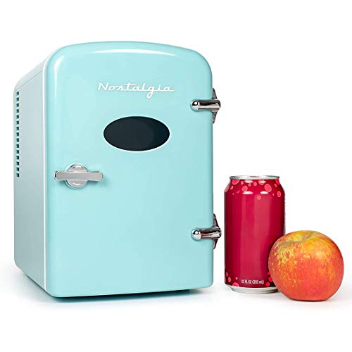 Nostalgia Retro 6-Can Personal Mini Fridge E346