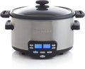 Cuisinart MSC-400 3-In-1 Cook Central 4-Quart Multi-Cooker: Slow Cooker, Brown/Saute, Steamer, Silver