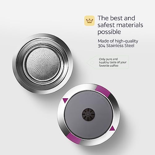 Reusable K Cups for Keurig Coffee Makers, Stainless Steel O95853
