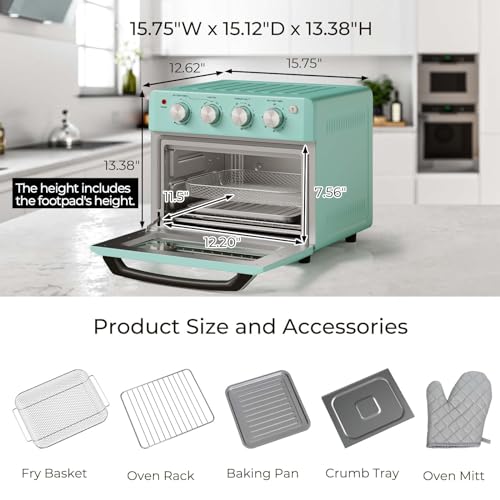 SIMOE Retro Air Fryer Toaster Oven P92392