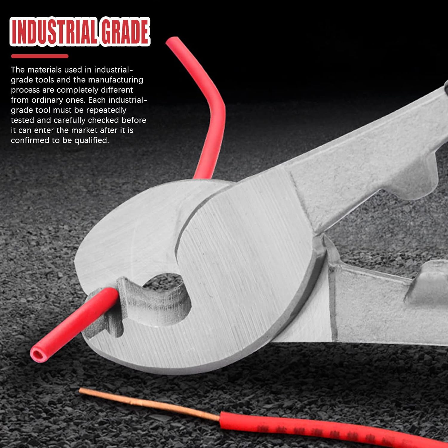 Hilitchi 6 8 10 Inch Stainless Steel Cable Cutters with Storage Pouch C6084
