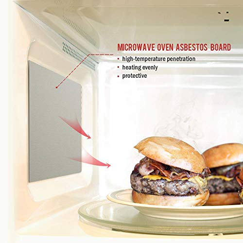 Messar Universal Mica Waveguide Covers for Microwave Oven, 13x13cm, 10 Pack P633