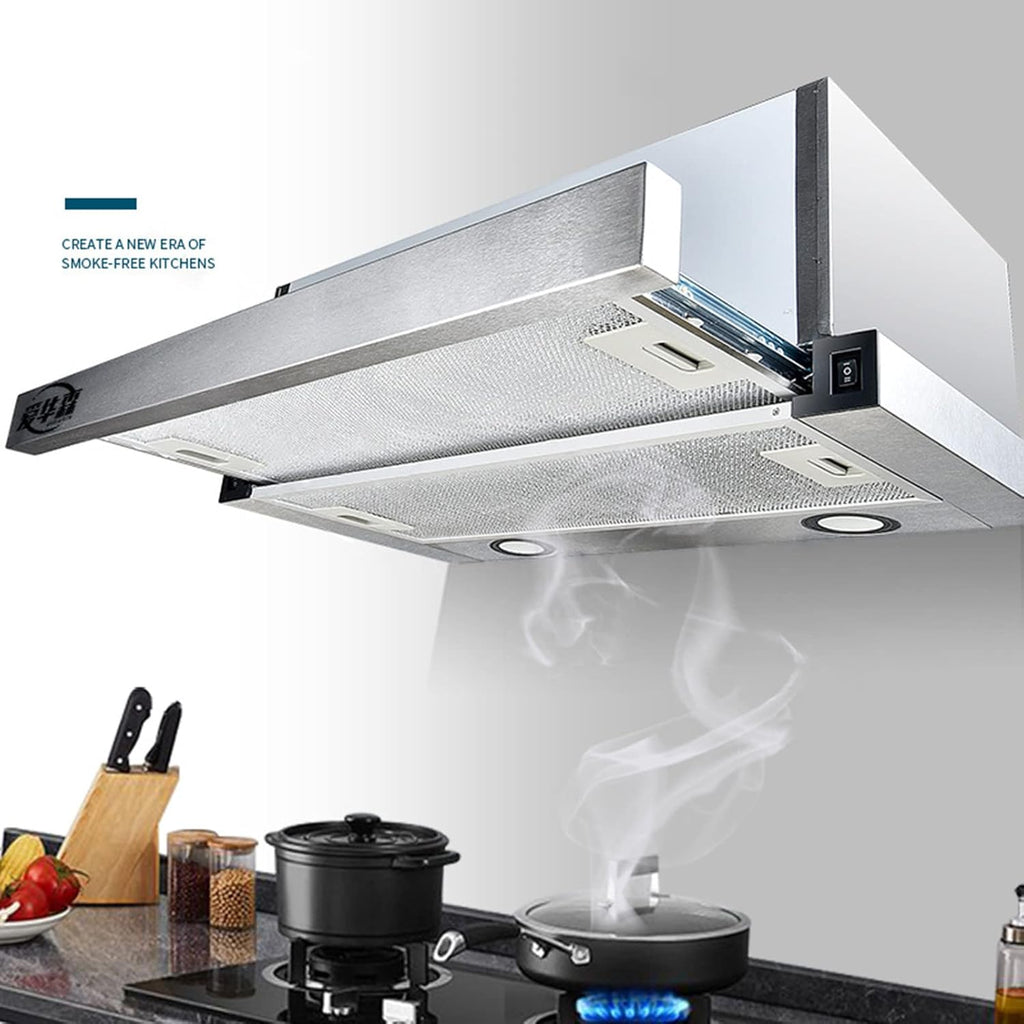 Stainless Steel 600mm Built-in Cooker Hood with LED Light S133305
